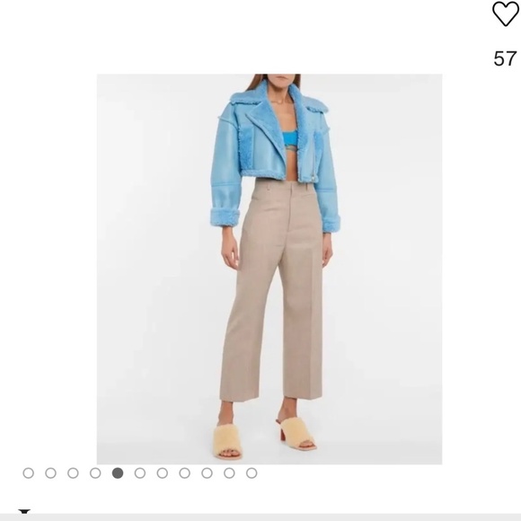 Jacquemus Light Blue Sherling Jacket - Picture 2 of 9